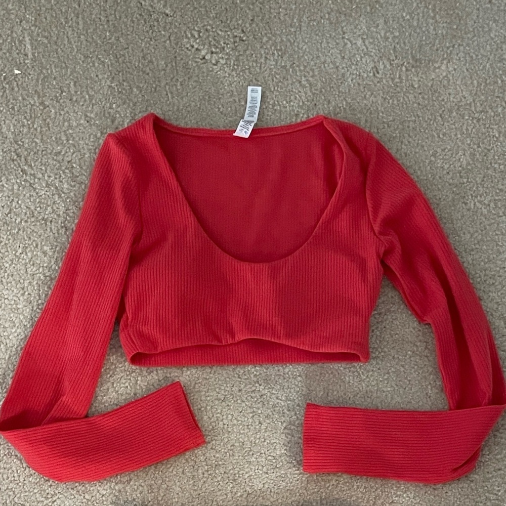ALO Yoga Ribbed Defined Long Sleeve Bra